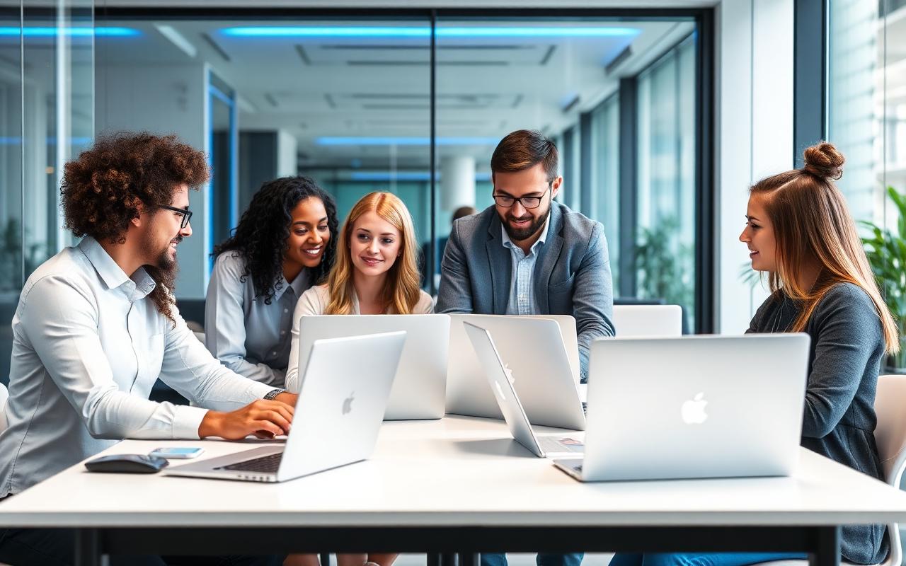 Team of technology consultants